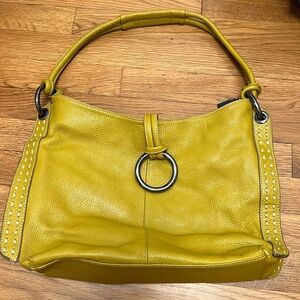 Italian Leather One Strap Handbag